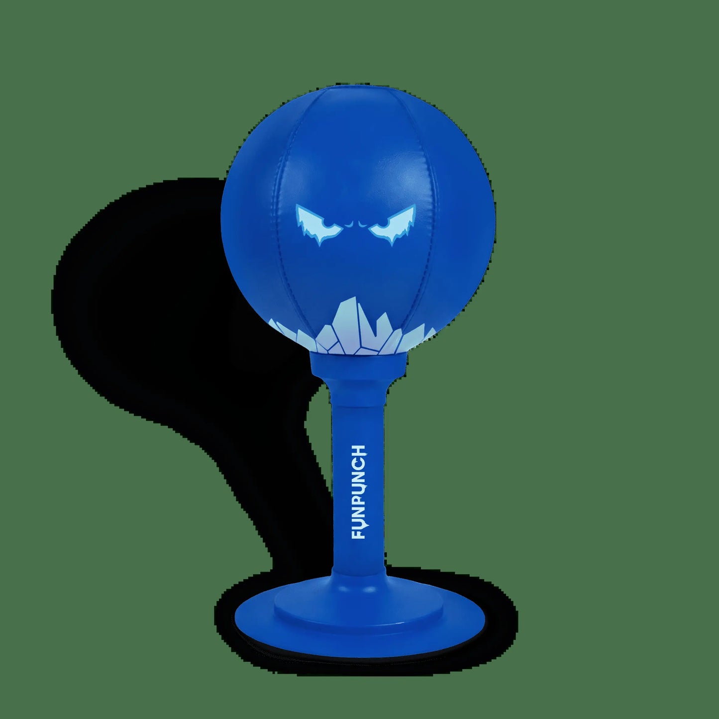 FUNPUNCH Pedestal Punching Bag with Stand - Polyurethane Boxing Equipment for Boxing Enthusiasts, Martial Arts Training, Stress Relief Tool (Includes Pump), Standing Punching Bag, Punch Workout Gear
